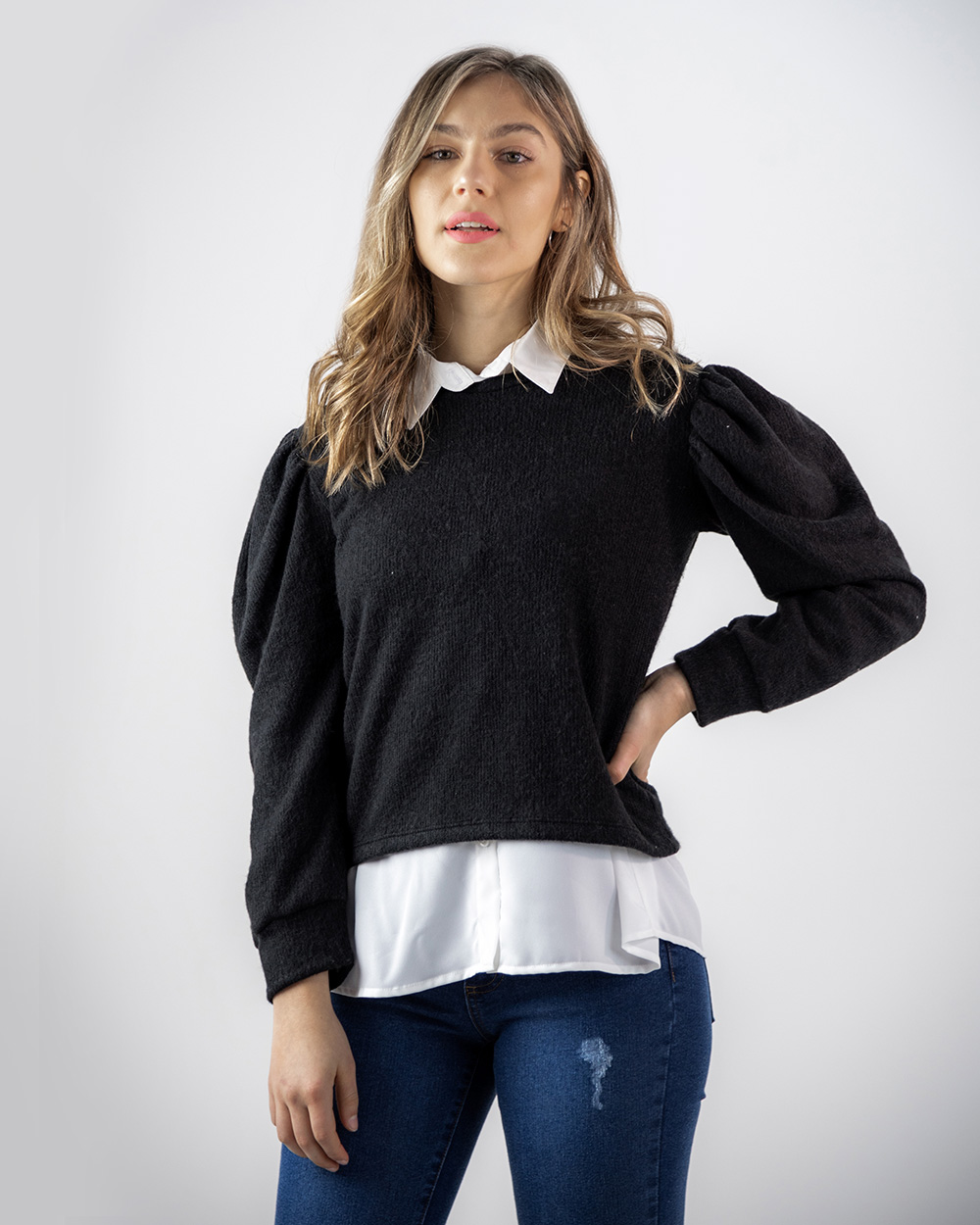 Sweater Regina Negro